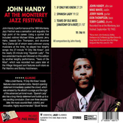 AT THE MONTEREY JAZZ FESTIVAL