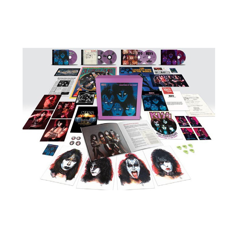 CREATURES OF THE NIGHT 40TH ANNIVERSAY 5CD+BLURAY