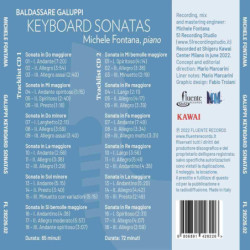 GALUPPI KEYBOARD SONATAS VOL.1