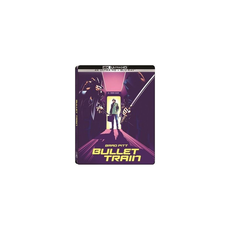 BULLET TRAIN - 4K STEELBOOK (BD 4K + BD HD) + 9 CARD