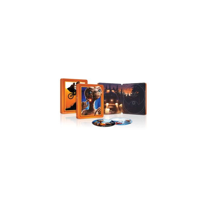 E.T. L'EXTRATERRESTRE 40TH ANNIVERSARIO STEELBOOK (4K ULTRA HD + BLU-RAY)