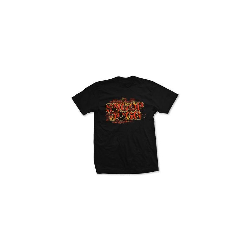 SNOOP DOGG UNISEX TEE: RED LOGO (LARGE)