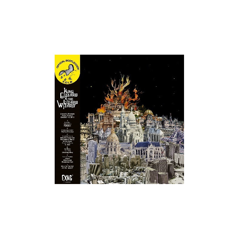 LIVE IN PARIS - COLOURED VINYL