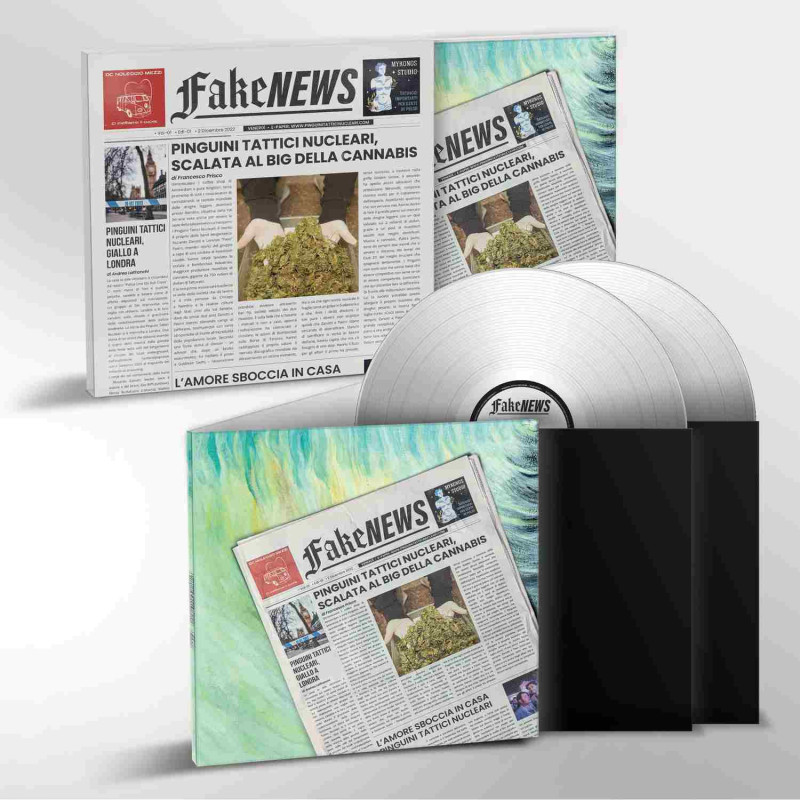 FAKE NEWS 2 LP BIANCO (STUPEFACENTI)