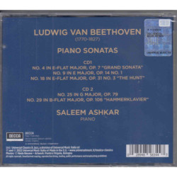 SALEEM - PIANO SONATAS N.4,9,18,25&29 HAMMERKLAVIER