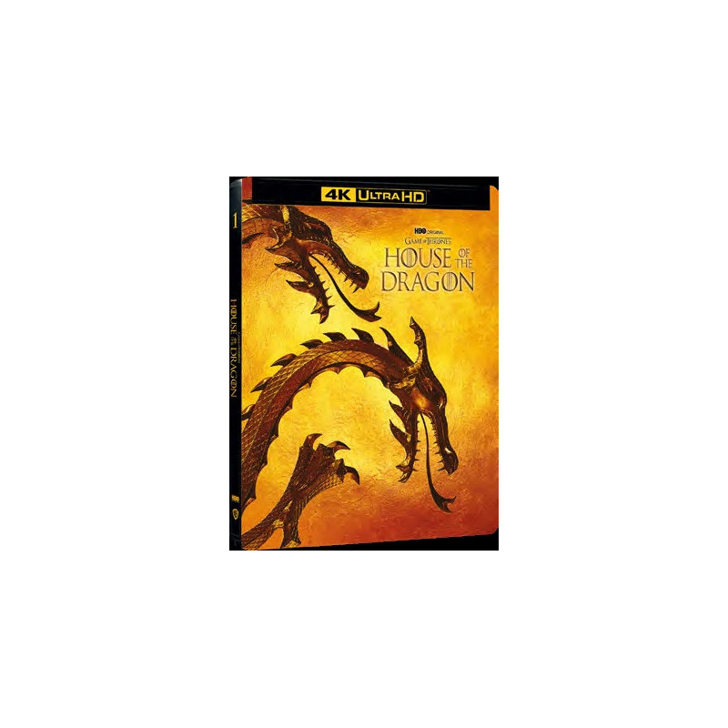 HOUSE OF THE DRAGON STAGIONE 1 STEELBOOK (4K ULTRA HD)