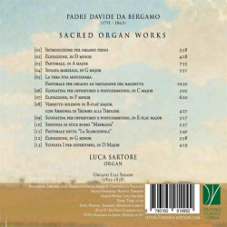 PADRE DAVIDE DA BERGAMO: SACRED ORGAN WO