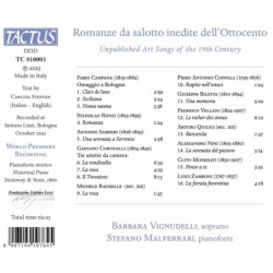 ROMANZE DA SALOTTO INEDITE DELL'OTTOCENT