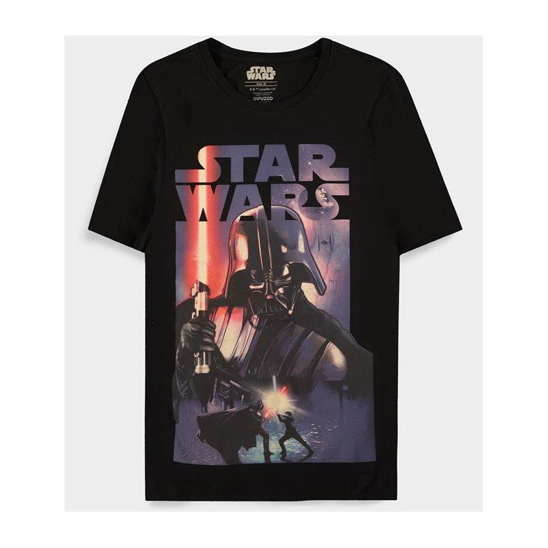 STAR WARS: DARTH VADER POSTER BLACK (T-SHIRT UNISEX TG. XL)