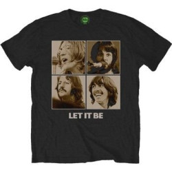 THE BEATLES MEN'S TEE: LET...