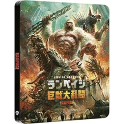 RAMPAGE - FURIA ANIMALE JAPANESE STEELBOOK (4K ULTRA HD + BLU-RAY)