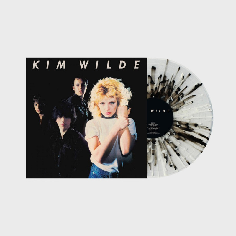 KIM WILDE - CLEAR W/BLACK SPLATTER VINYL