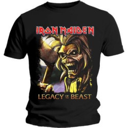 IRON MAIDEN UNISEX TEE: LEGACY KILLERS (X-LARGE)