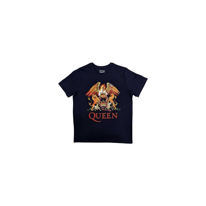 QUEEN UNISEX TEE: CLASSIC CREST (MEDIUM)