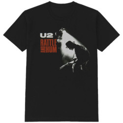 U2 UNISEX TEE: RATTLE & HUM (LARGE)
