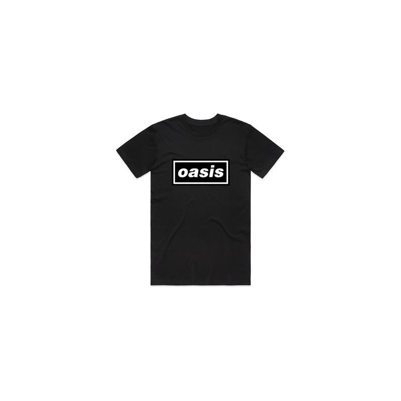 OASIS UNISEX TEE: DECCA LOGO (XX-LARGE) BLACK UNISEX