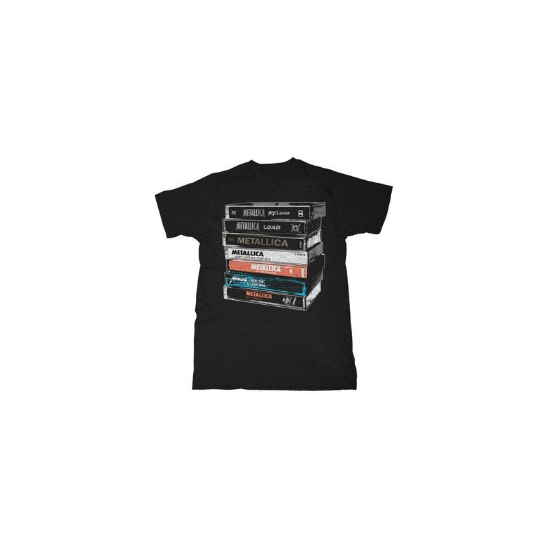 METALLICA CASSETTE TS BLACK