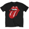 THE ROLLING STONES MEN'S TEE: CLASSIC TONGUE (RETAIL PACK) (SMALL)