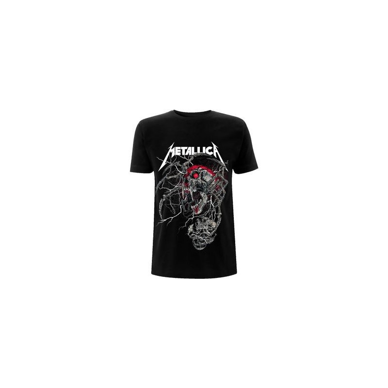 METALLICA T-SHIRT  LARGE UNISEX BLACK  SPIDER DEAD