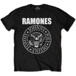RAMONES T-SHIRT  S BLACK...