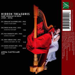 HIDDEN TREASURES - HARP SONATAS IN EXILE