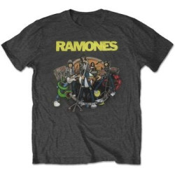 RAMONES T-SHIRT  XL GREY...