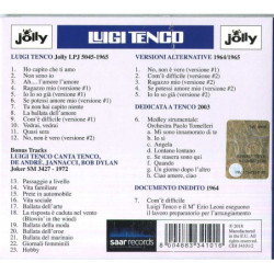 LUIGI TENCO L'UOMO L'ARTISTA (80 ANNIVERSARIO DIGIPACK)