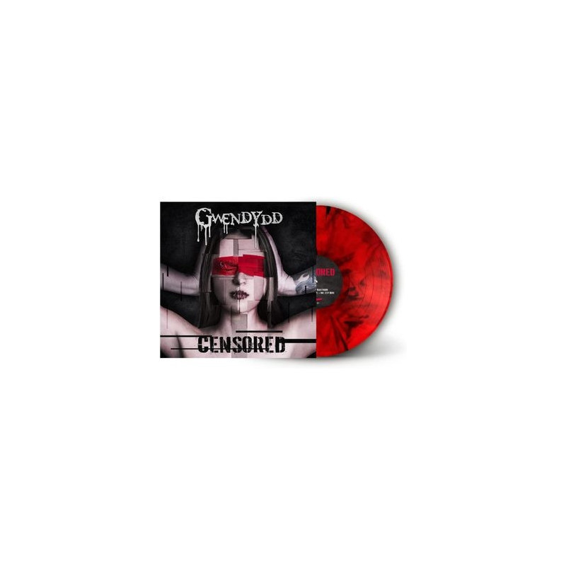 CENSORED - RED/BLACK MARBLED