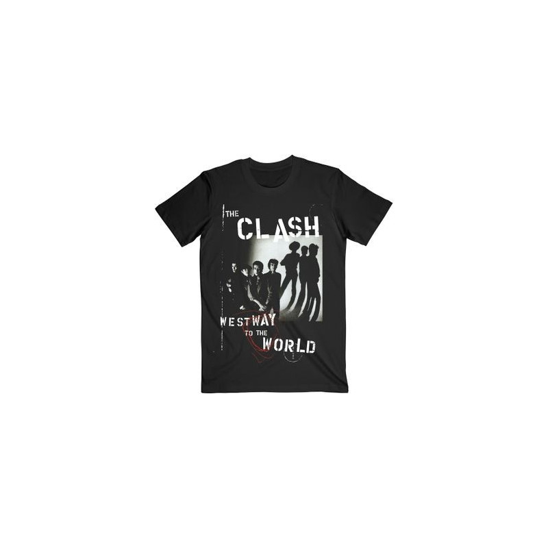 CLASH THE T-SHIRT  XL UNISEX BLACK  WESTWAY TO THE WORLD