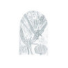 INFLATABLE GRAVESTONE (WHITE VINYL)