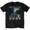 BEATLES  THE T-SHIRT  XXXX-LARGE UNISEX BLACK  ABBEY ROAD & LOGO