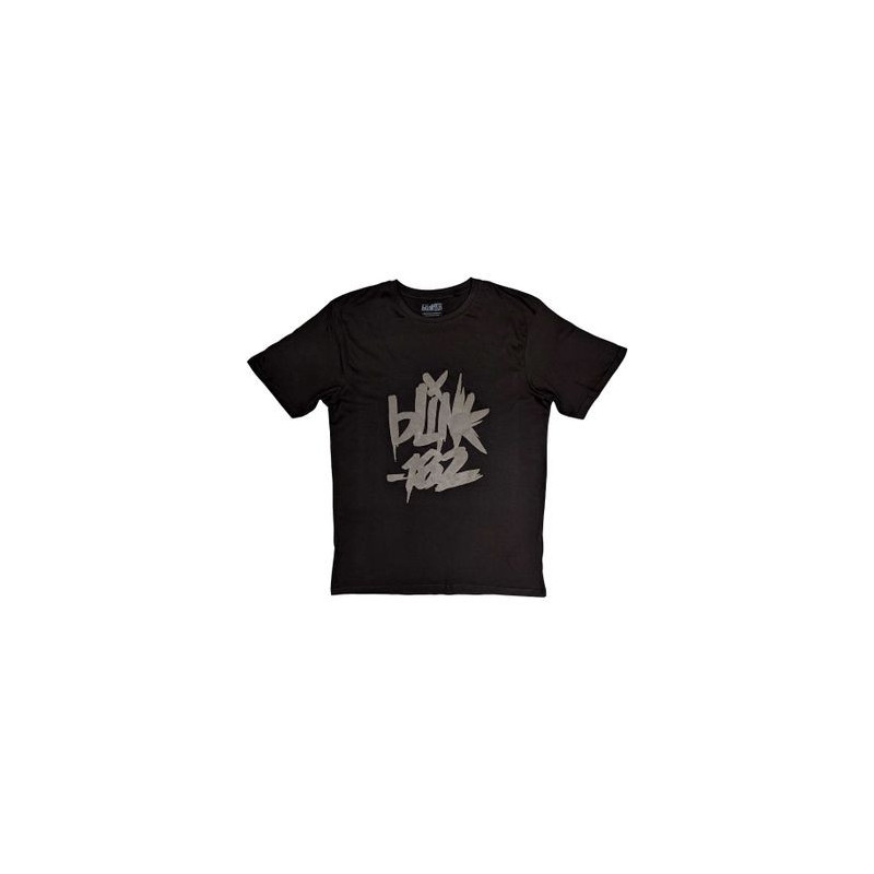 BLINK-182 T-SHIRT  LARGE UNISEX BLACK  NEON LOGO