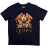 QUEEN UNISEX TEE: CLASSIC CREST (LARGE)