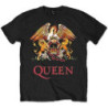 QUEEN MEN'S TEE: CLASSIC CREST (LARGE)