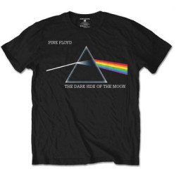 PINK FLOYD T-SHIRT  M BLACK UNISEX  DARK SIDE OF THE MOON