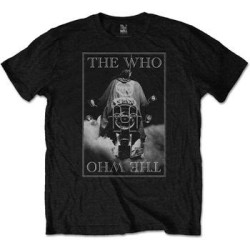 WHO  THE T-SHIRT  S BLACK UNISEX  QUADROPHENIA CLASSIC