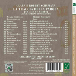 CLARA & ROBERT SCHUMANN: LA TRACCIA DELL