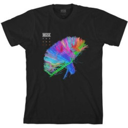 MUSE T-SHIRT  LARGE UNISEX BLACK  2ND LAW ALBUM