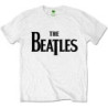 BEATLES  THE T-SHIRT  M WHITE UNISEX  DROP T LOGO