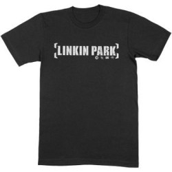 LINKIN PARK T-SHIRT  SMALL UNISEX BLACK  BRACKET LOGO