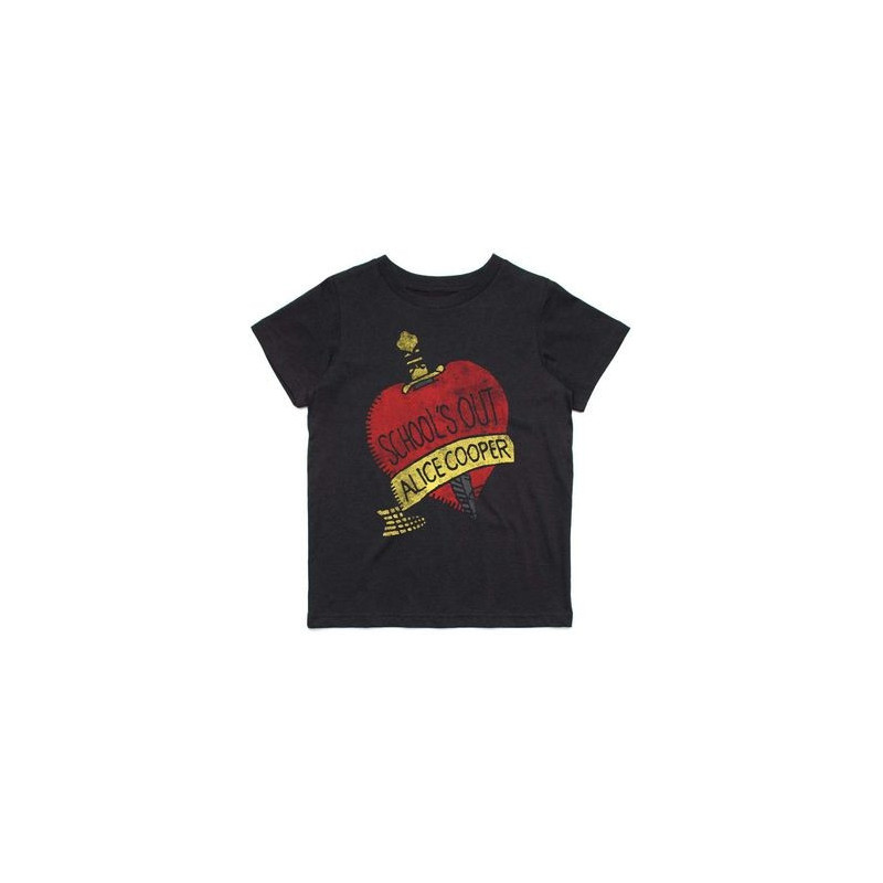 COOPER ALICE T-SHIRT  12-13 YEARS KIDS BLACK  SCHOOLS OUT