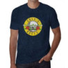 GUNS N ROSES T-SHIRT  SMALL UNISEX BLUE  CLASSIC LOGO