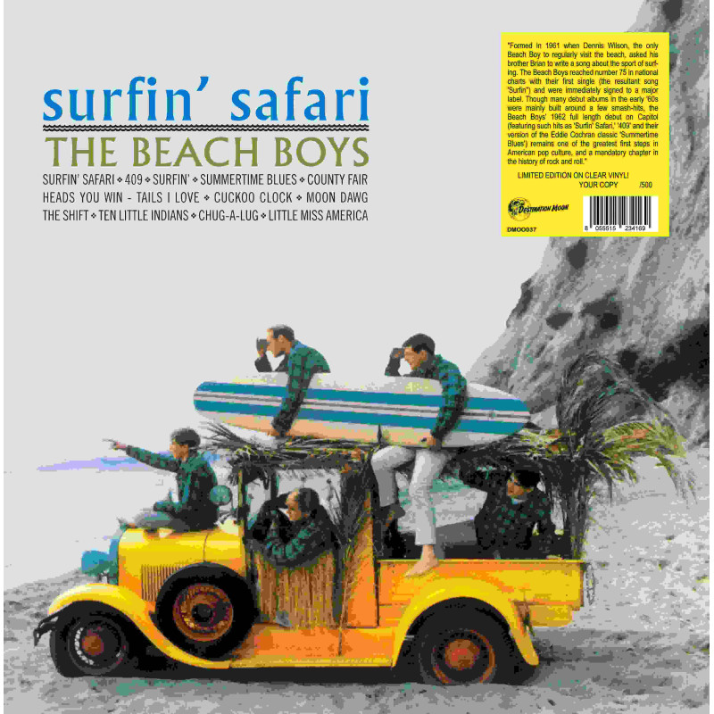 SURFIN  SAFARI (CLEAR) (NUMBERED)