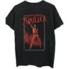 MICHAEL JACKSON UNISEX TEE: THRILLER WHITE RED SUIT (X-LARGE)
