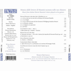 MUSICA DALLE LETTERE DI MAZZINI SUONATA