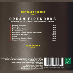 GRIMOALDO MACCHIA: ORGAN FIREWORKS