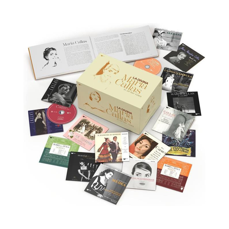 LA DIVINA - MARIA CALLAS (131CD+3BLURAY+1DVD