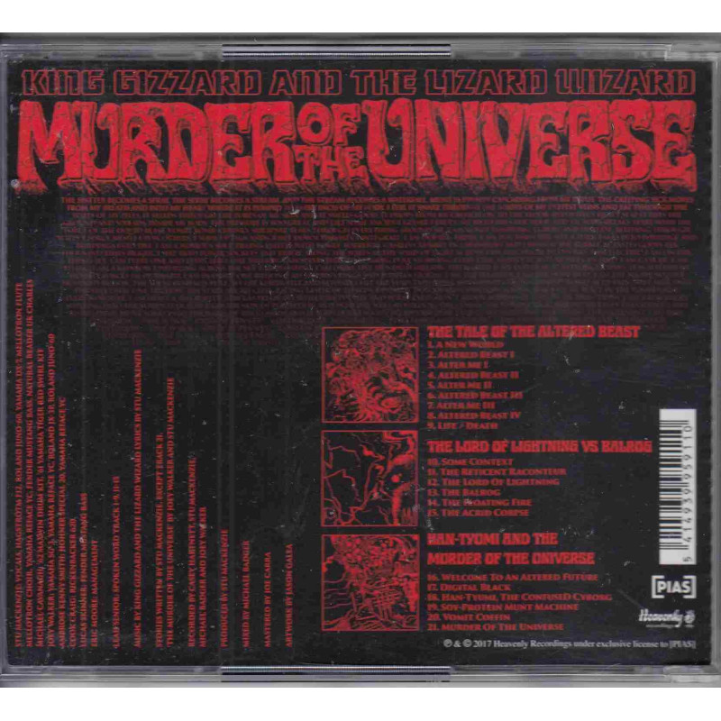 MURDER OF THE UNIVERSE
