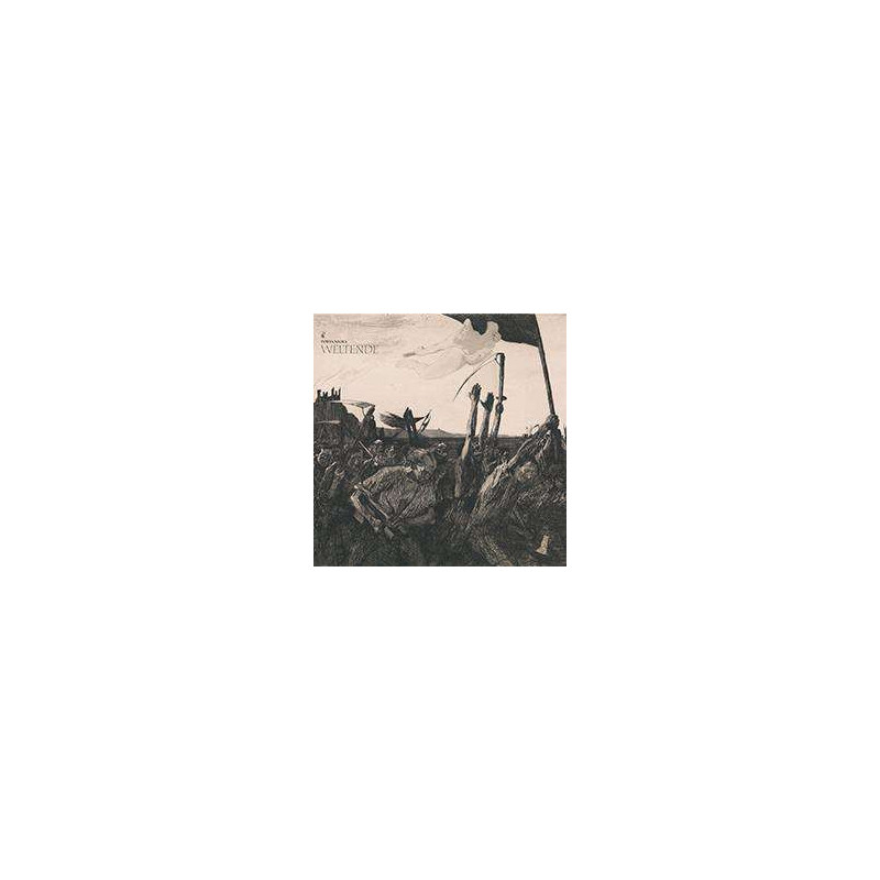 WELTENDE - BONE / BLACK MARBLE