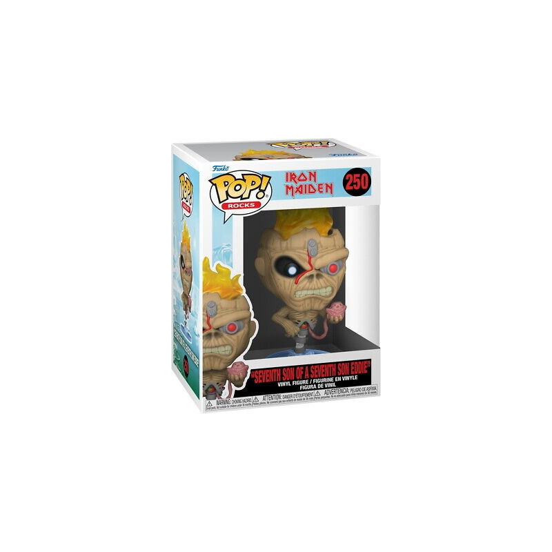 IRON MAIDEN: FUNKO POP! ROCKS - SEVENTH SON OF A SEVENTH SON EDDIE (VINYL FIGURE 250)